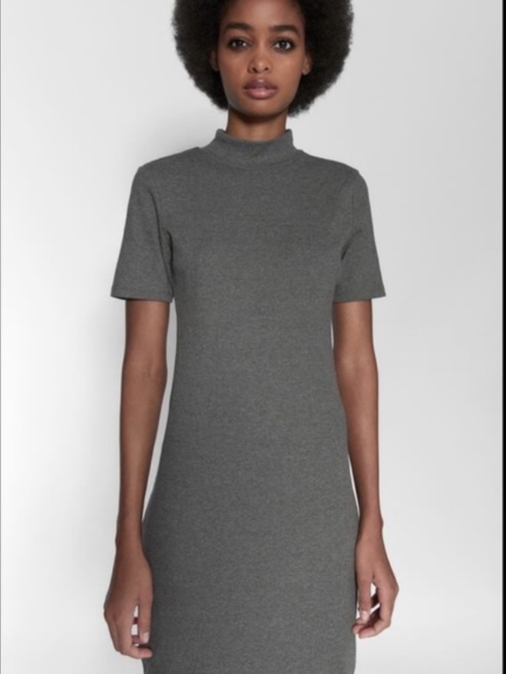 Zara Rib Midi Sweater Dress | Size Small